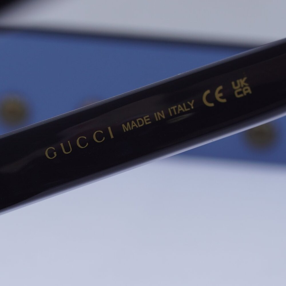 Gucci GG1716S 003 Square Sunglasses - Grey/Grey - Picture 8 of 11